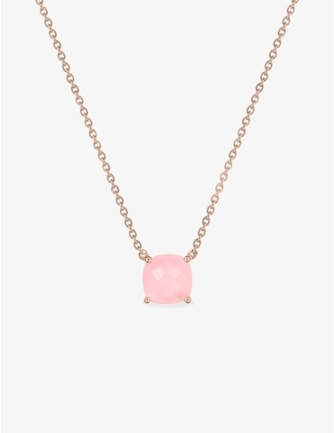 Collier or rose 750 ‰ et...