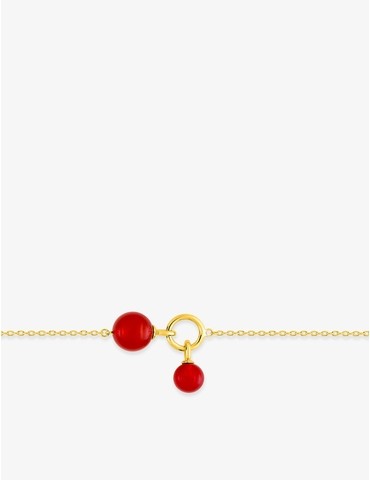 Bracelet fantaisie or jaune...