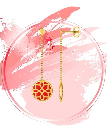 Boucles d'oreilles Harmonie...