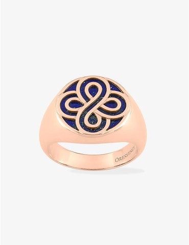 Bague Chance or rose 750‰...