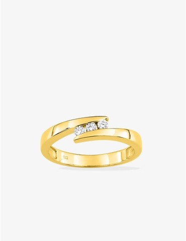 Bague Trilogie or jaune...