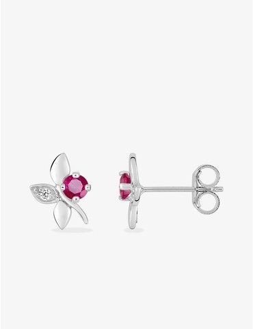 Boucles d'oreilles fleurs...