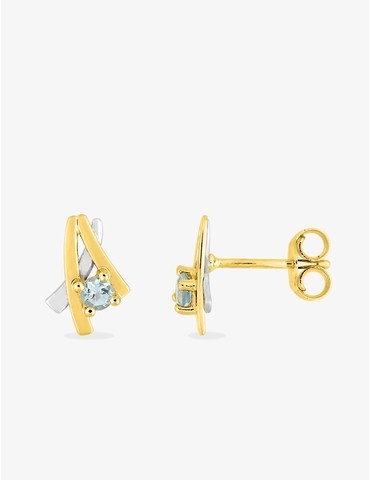 Boucles d'oreilles clous or...