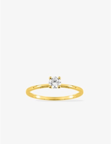 Bague solitaire 4 griffes...