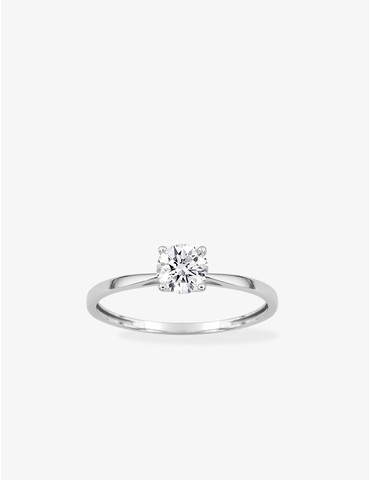 Bague solitaire 4 griffes...