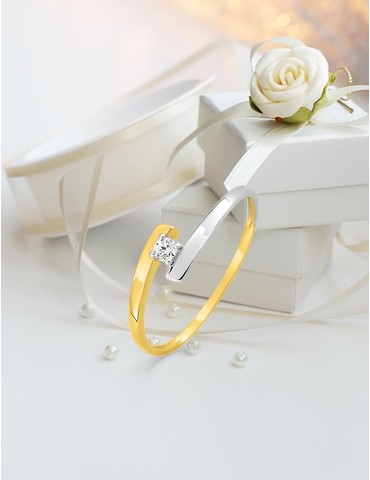 Bague solitaire 4 griffes...