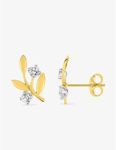 Boucles d'oreilles fleurs...
