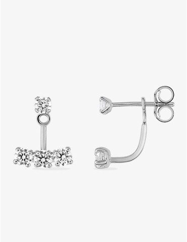 Boucles d'oreilles doubles...
