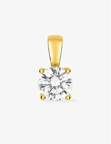 Pendentif or jaune 375 ‰ et...