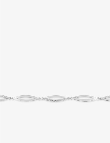 Bracelet or blanc 375‰ et...
