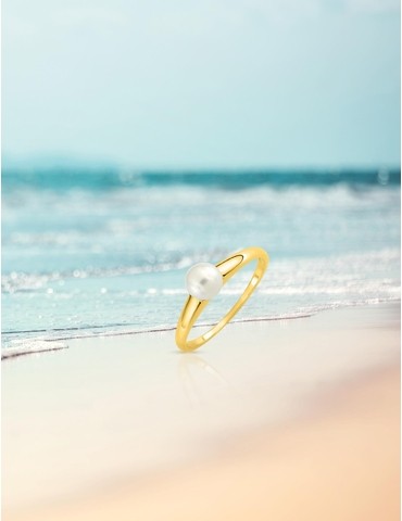 Bague or jaune 375‰ et...