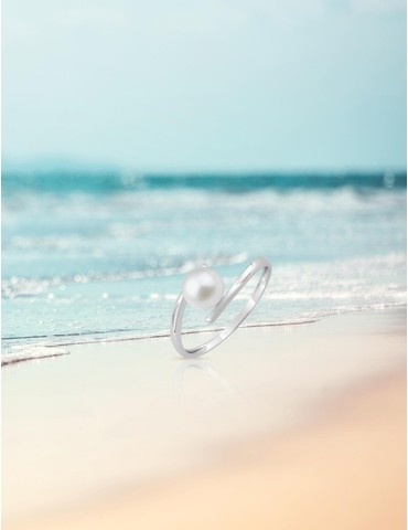 Bague or blanc 375‰ et...
