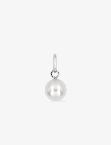 Pendentif or blanc 375‰ et...