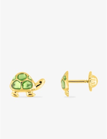 Boucles d'oreilles tortue...