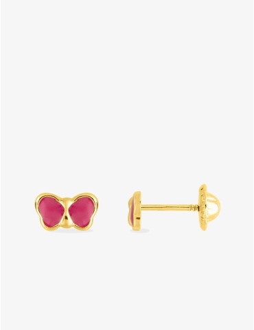 Boucles d'oreilles papillon...