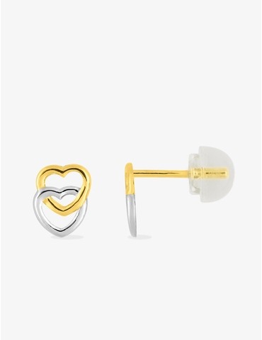 Boucles d'oreilles cœurs...