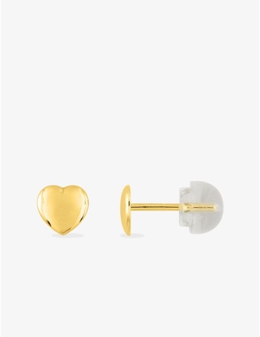 Boucles d'oreilles cœurs or...