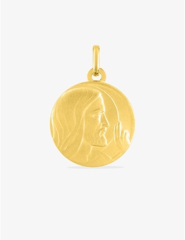 Médaille Christ en or jaune...