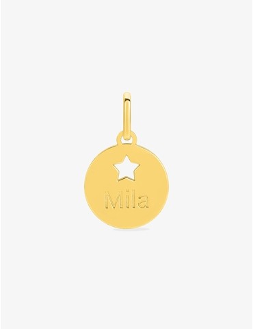 Pendentif jeton motif...