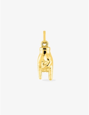 Pendentif main italienne en...