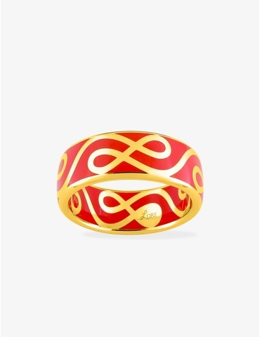 Bague Lorever Or jaune 375‰...