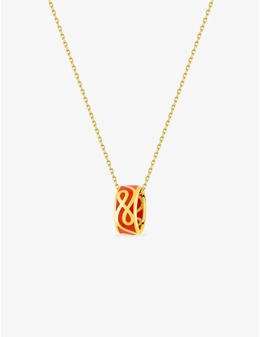 Collier anneau Lorever Or...