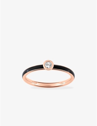 Bague Promesse Or rose...
