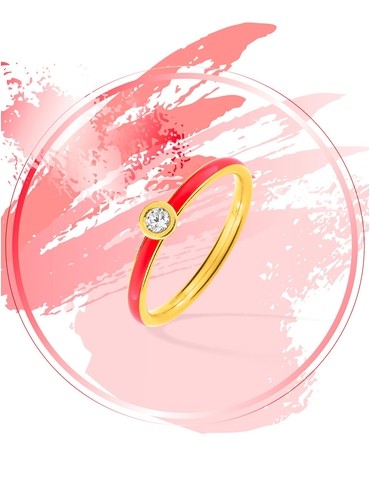 Bague Promesse Or jaune...