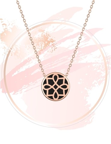 Collier Harmonie Or rose...