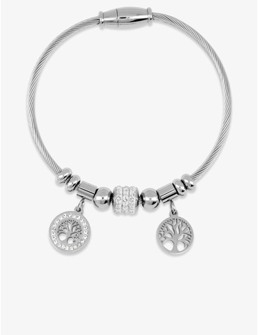 Bracelet câble acier,...