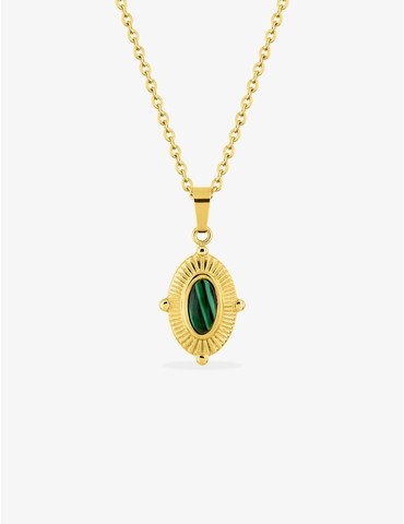 Collier pendentif acier...
