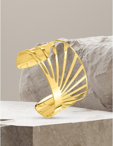 Bracelet Manchette en acier...