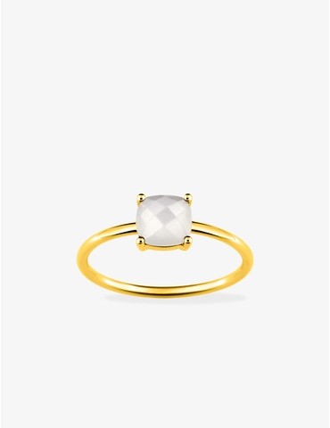 Bague or jaune 750 ‰ et...