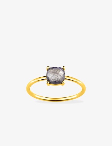 Bague or jaune 750 ‰ et...