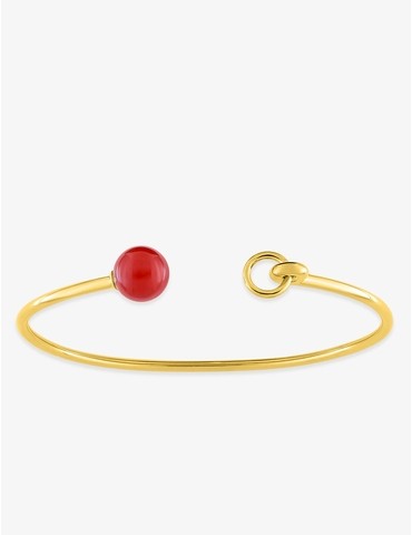 Bracelet jonc or jaune 750...