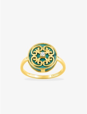 Bague Babylone or jaune...