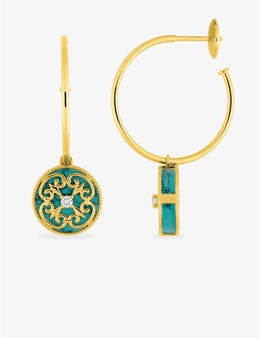 Boucles d'oreilles Babylone...