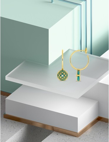 Boucles d'oreilles Babylone...