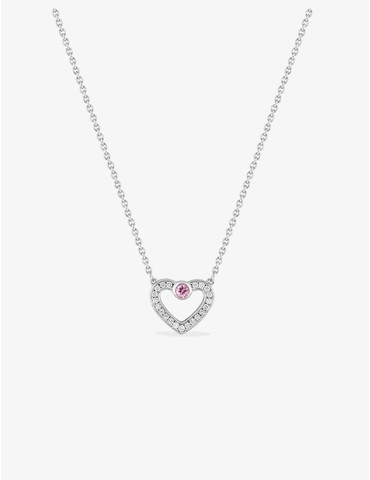 Collier Love or blanc 750‰,...