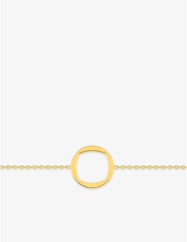 Bracelet Glamour en plaqué or