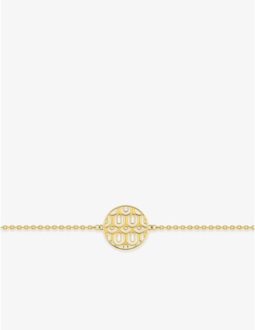 Bracelet Glamour en plaqué or