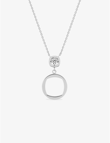 Collier Glamour en argent...