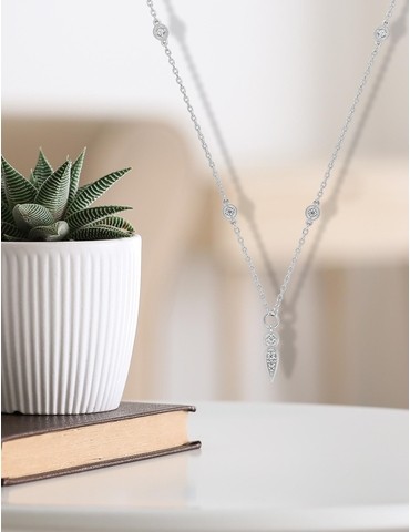 Collier Royale en argent et...
