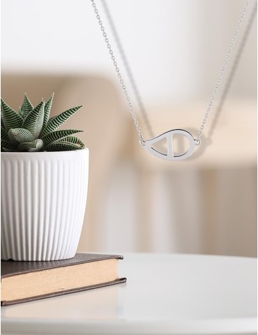 Collier Graphique en argent