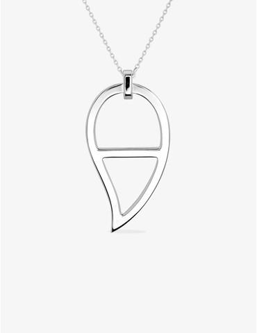 Sautoir Graphique en argent