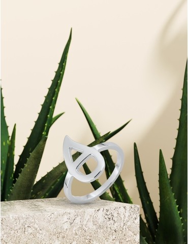 Bague Graphique en argent