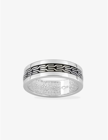 Bague homme en argent