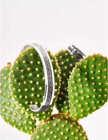 Bague homme en argent