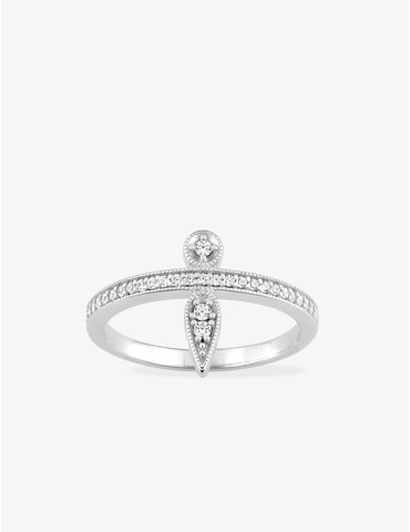 Bague Royale en argent et...