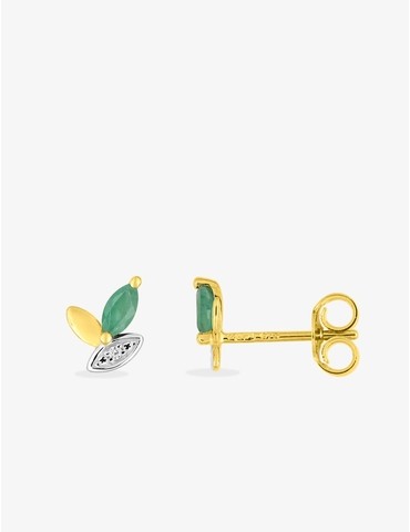 Boucles d'oreilles or jaune...